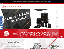 Tablet Screenshot of capricornrc.com